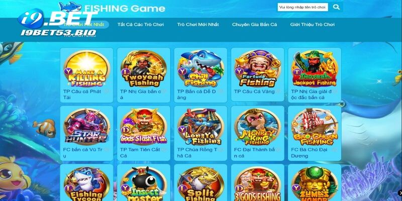 Bắn cá I9bet mang đến những ván đấu ấn tượng