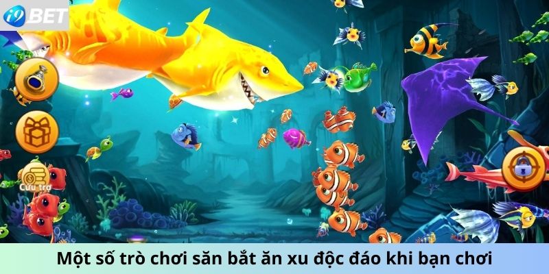 Một số trò chơi săn bắt ăn xu độc đáo khi bạn chơi