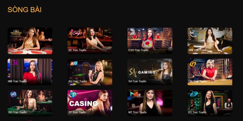 Những sảnh casino hấp dẫn được đầu tư tại nhà cái