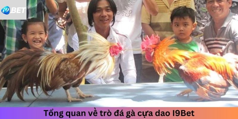 Tổng quan về trò đá gà cựa dao I9Bet